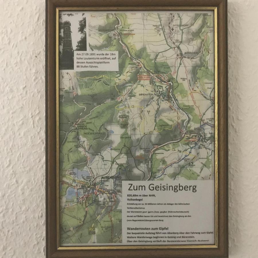 Ferienwohnung Uhlig Altenberg  Esterno foto